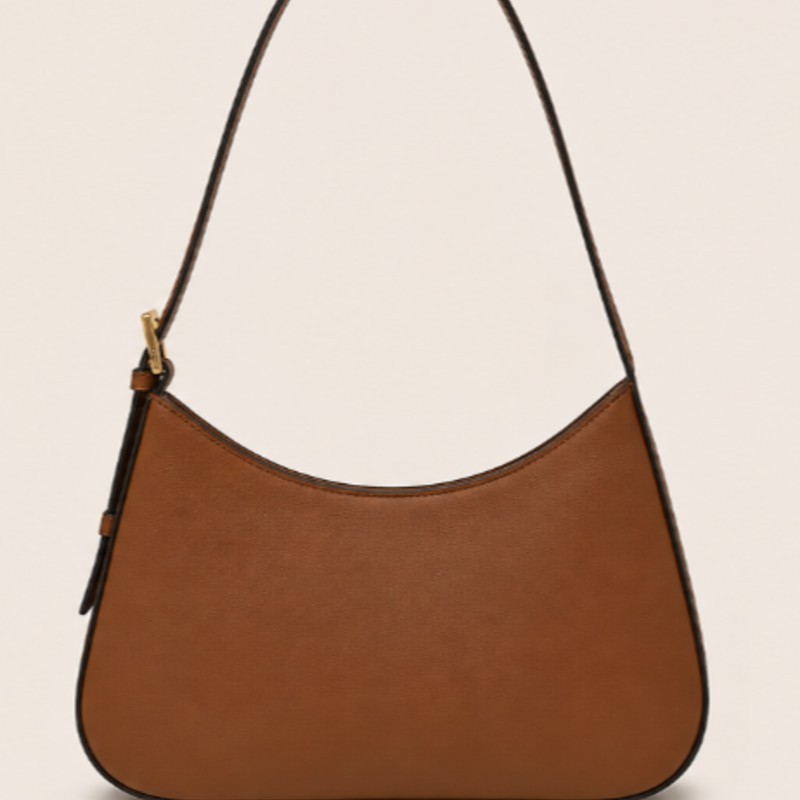 Caramel Elegance Shoulder Bag